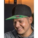 Bronx-Glitter-Flat-Peak-Snapback-Cap