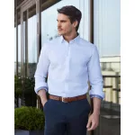 Tailored-Contrast-Herringbone-Shirt-LS