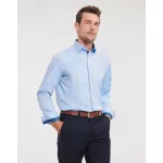 Tailored-Contrast-Herringbone-Shirt-LS