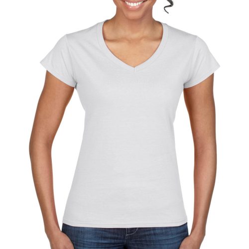 Softstyle-Womens-V-Neck-T-Shirt