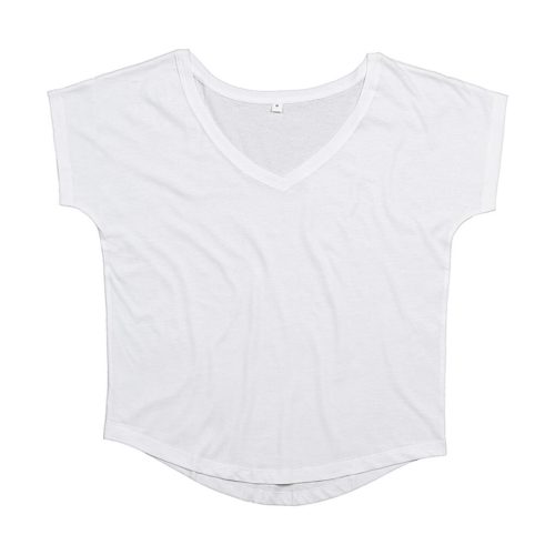 Womens-Loose-Fit-V-Neck-T