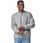 Softstyle-Midweight-Adult-Fleece-1-4-Zip-Sweat