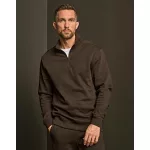 Ribbed-Interlock-Half-Zip