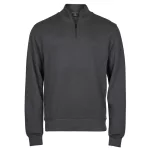 Ribbed-Interlock-Half-Zip