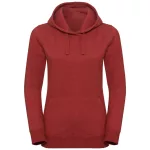 Ladies-Authentic-Melange-Hooded-Sweat