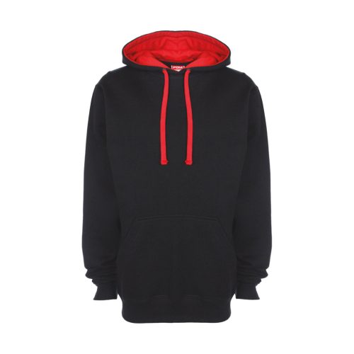 Contrast-Hoodie