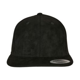 Suede-Leather-Snapback