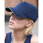 Brushed-Cotton-Decorator-Cap-with-Sandwich-Peak
