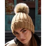 Fur-Pop-Pom-Chunky-Beanie