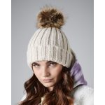 Fur-Pop-Pom-Chunky-Beanie
