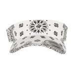 Visor-Bandana-Print