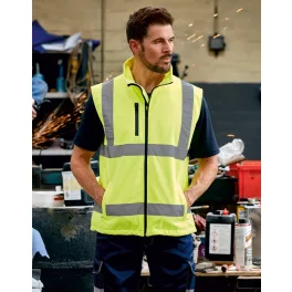 Fluo-Softshell-Bodywarmer