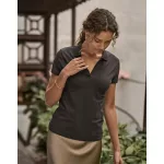 Womens-Luxury-Stretch-V-Polo