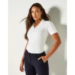 Womens-Regular-Fit-Comfortec-V-Neck-Polo