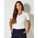 Womens-Regular-Fit-Comfortec-V-Neck-Polo