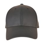 Synthetic-Leather-Alpha-Shape-Dad-Cap