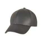 Synthetic-Leather-Alpha-Shape-Dad-Cap