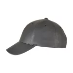 Synthetic-Leather-Alpha-Shape-Dad-Cap