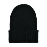 Recycled-Yarn-Ribbed-Knit-Beanie