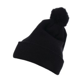 Cuffed-Pom-Pom-Knit-Beanie