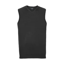 Adults-V-Neck-Sleeveless-Knitted-Pullover
