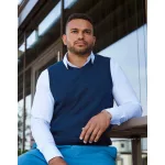 Adults-V-Neck-Sleeveless-Knitted-Pullover