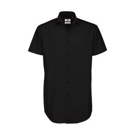Black-Tie-SSL-men-Poplin-Shirt