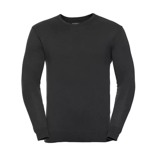 Mens-V-Neck-Knitted-Pullover
