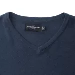 Mens-V-Neck-Knitted-Pullover
