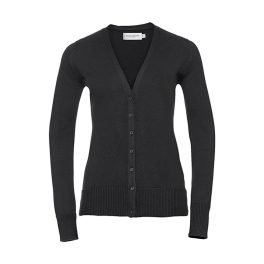 Ladies-V-Neck-Knitted-Cardigan
