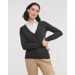Ladies-V-Neck-Knitted-Cardigan