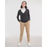 Ladies-V-Neck-Knitted-Cardigan