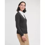 Ladies-V-Neck-Knitted-Cardigan
