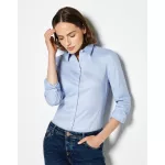 Womens-Tailored-Fit-Stretch-Oxford-Shirt-LS