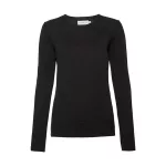 Ladies-Crew-Neck-Knitted-Pullover