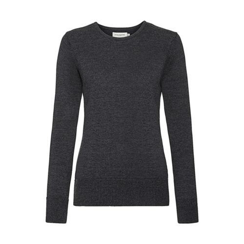 Ladies-Crew-Neck-Knitted-Pullover