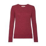 Ladies-Crew-Neck-Knitted-Pullover