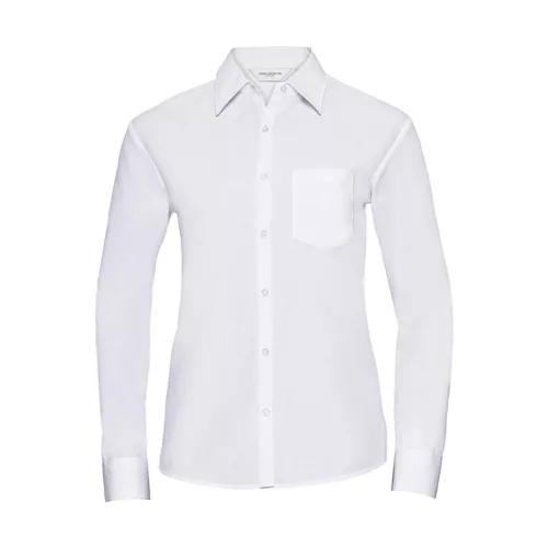 Ladies-LS-Poplin-Shirt
