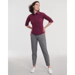 Tailored-Blouse-with-3-4-Sleeves