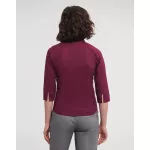 Tailored-Blouse-with-3-4-Sleeves