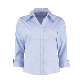 Womens-Tailored-Fit-Premium-Oxford-3-4-Shirt
