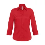 Milano-women-Popelin-Shirt-3-4-sleeves
