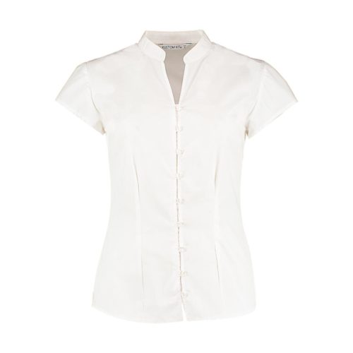 Womens-Tailored-Fit-Mandarin-Collar-Blouse-SSL