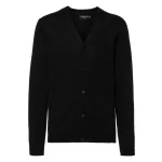Mens-V-Neck-Knitted-Cardigan
