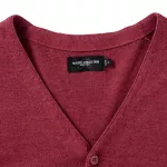 Mens-V-Neck-Knitted-Cardigan