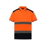 Fluo-2-Tone-Polo