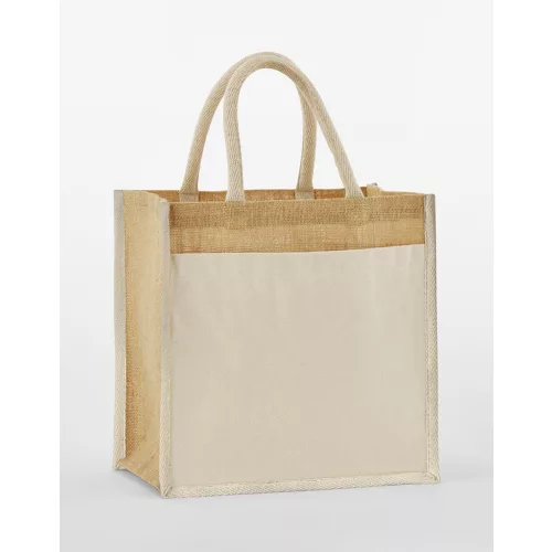 Cotton-Pocket-Natural-Starched-Jute-Midi-Tote