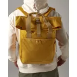 Recycled-Twin-Handle-Roll-Top-Laptop-Backpack