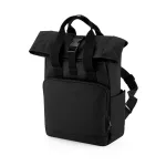 Recycled-Mini-Twin-Handle-Roll-Top-Backpack