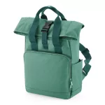 Recycled-Mini-Twin-Handle-Roll-Top-Backpack